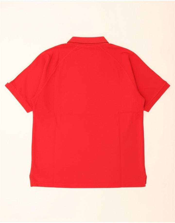 Adidas Polo Homme Rouge Moyen Coton