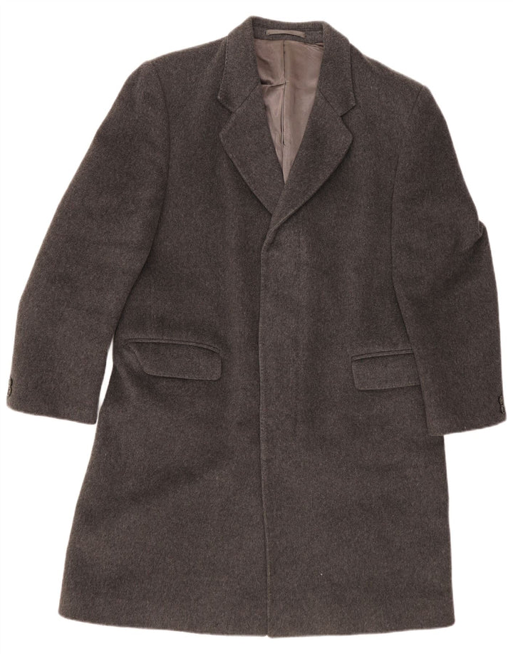 Kilmaine Manteau Chesterfield Homme UK 36 Petite Laine Grise