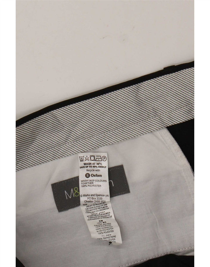 Marks & Spencer Pantalon de costume pour homme W36 L31 Noir Polyester