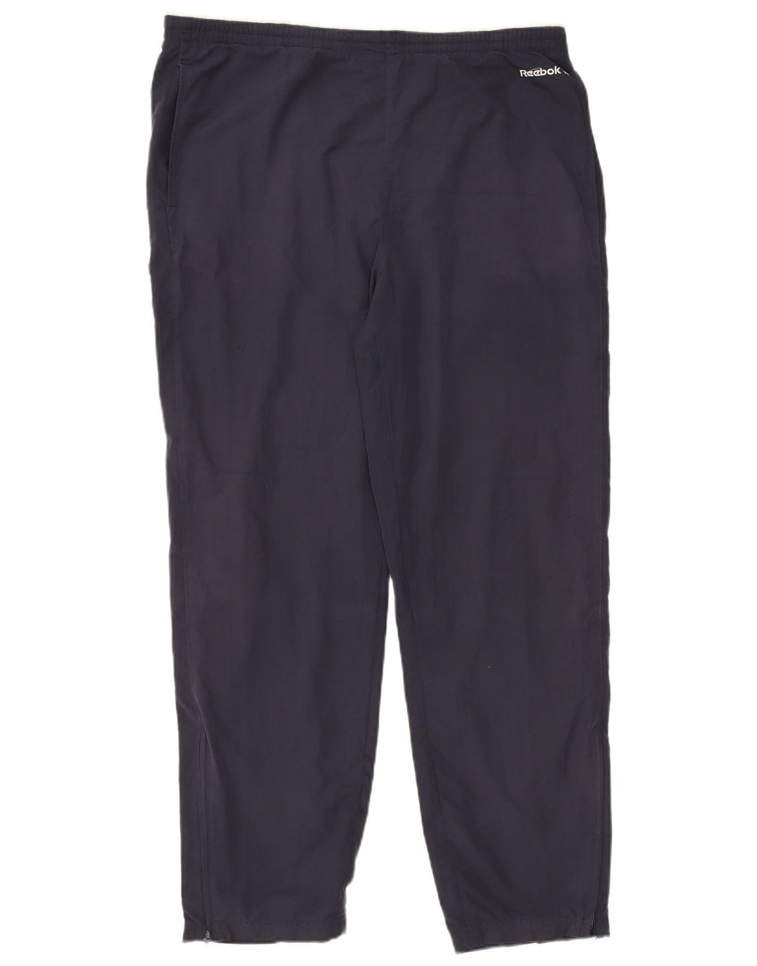 Reebok Pantalon De Survêtement Homme Large Bleu Marine Polyester