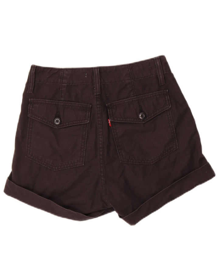 Levi's Short Chino Ribcage Femme W26 Small Noir Coton