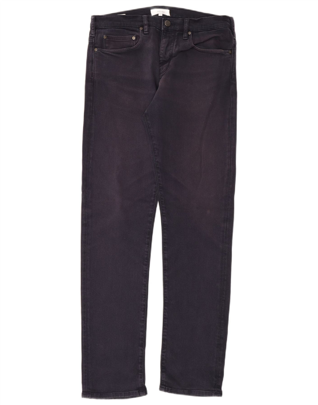 Reiss Jean droit homme W32 L33 bleu marine coton