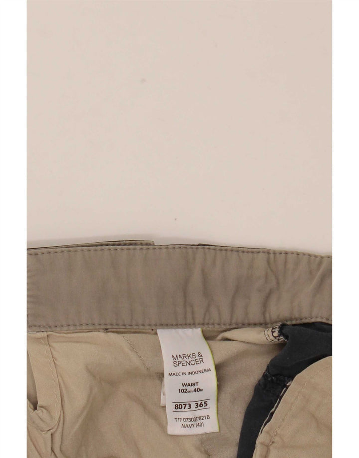 Marks & Spencer Short Cargo Homme W40 XL Bleu Marine