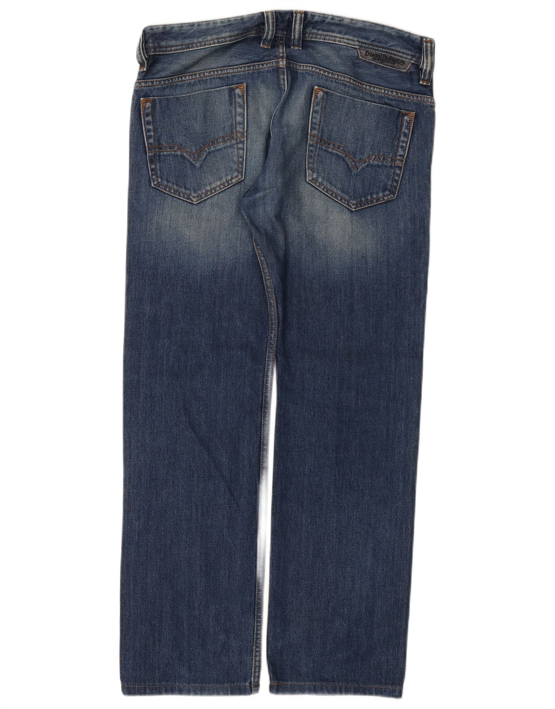 Diesel Jean Droit Safado W31 L29 Homme Bleu Coton