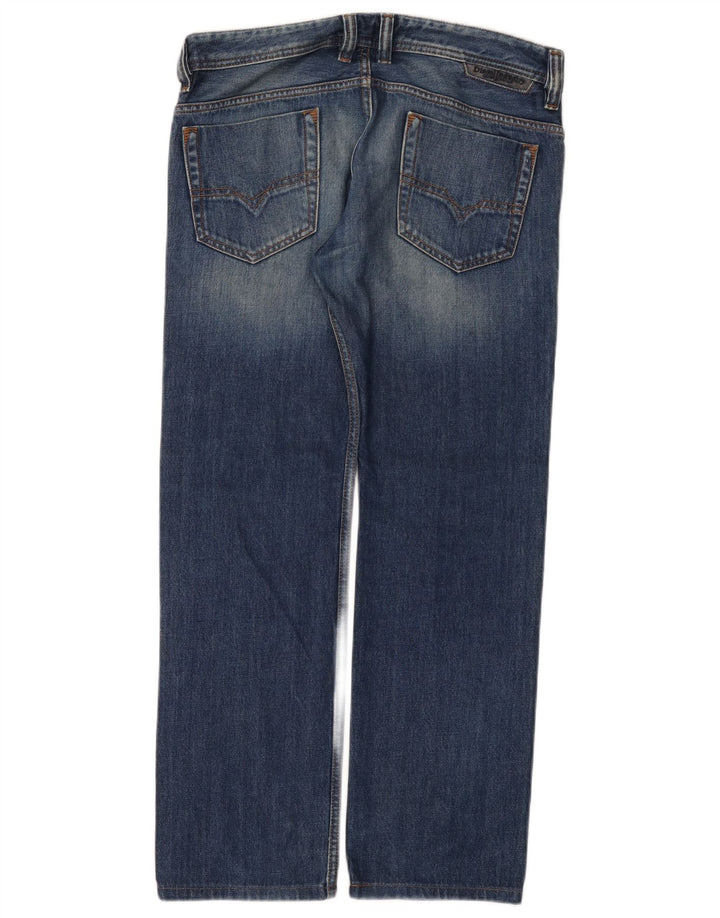 Diesel Jean Droit Safado W31 L29 Homme Bleu Coton