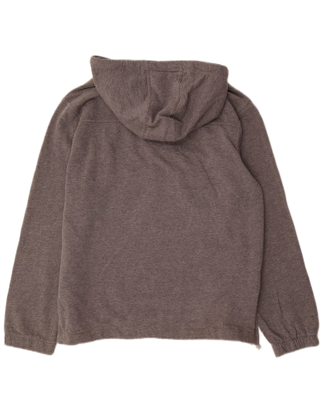 Ellesse Pull à capuche graphique surdimensionné pour femme UK 12 Gris moyen moucheté