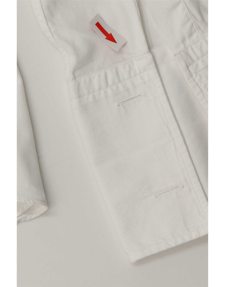Massimo Dutti Chemise slim fit pour homme Taille 39 15 1/2 Blanc moyen