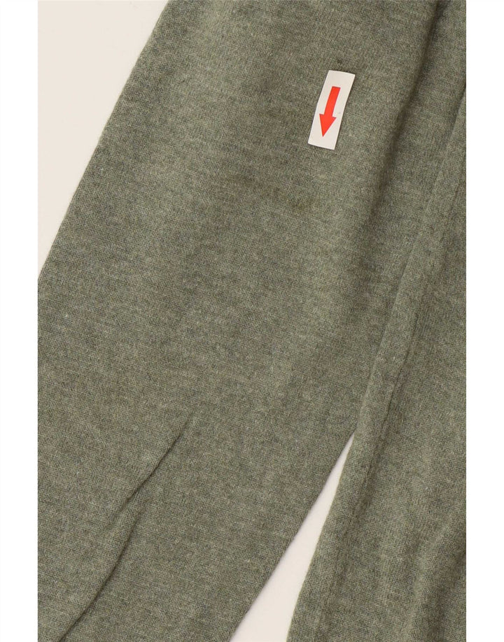 Zara Pull col V pour homme Vert Taille L