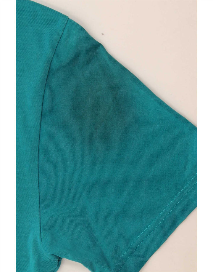 Nike Homme Dri Fit Graphic T-Shirt Top Turquoise Moyen