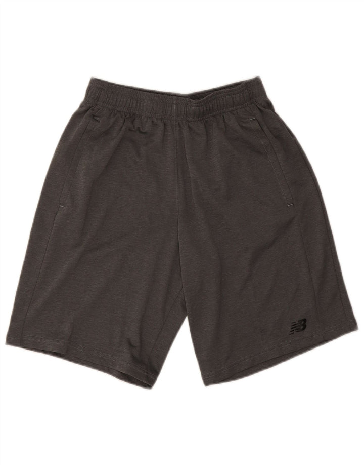 New Balance Short de Sport Homme Petit Gris Moucheté Polyester