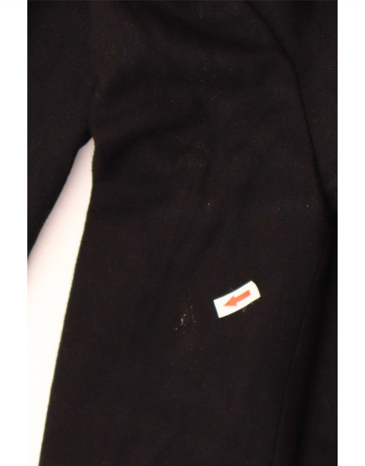 Topshop Manteau Femme UK 8 Petite Laine Noire