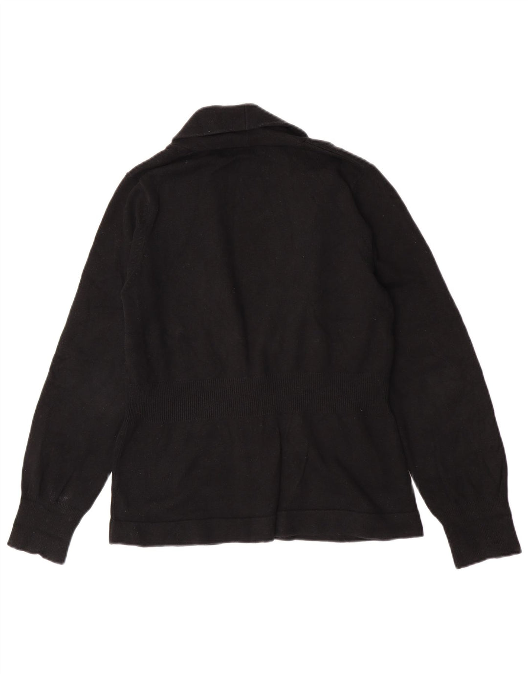 Eddie Bauer Cardigan pour femme en coton noir moyen UK 14