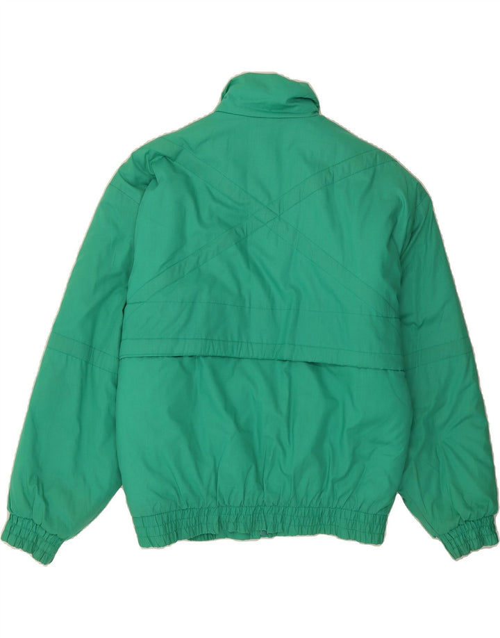 VINTAGE Mens Padded Jacket UK 36 Small Green Polyester Vintage Vintage and Second-Hand Vintage from Messina Hembry 