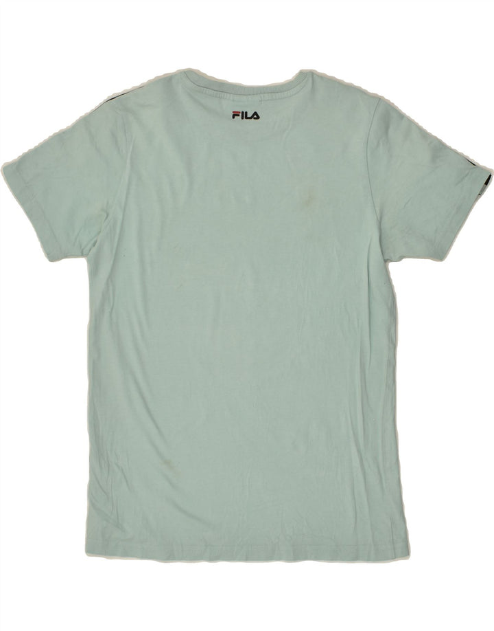 FILA Boys T-Shirt Top 13-14 Years Grey Cotton | Vintage Fila | Thrift | Second-Hand Fila | Used Clothing | Messina Hembry 