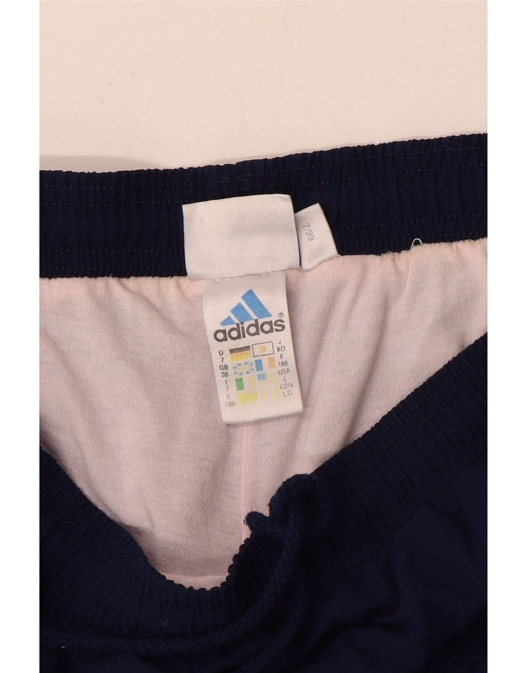 Adidas Pantalon de survêtement pour homme Pantalon de jogging Large Bleu marine Polyester