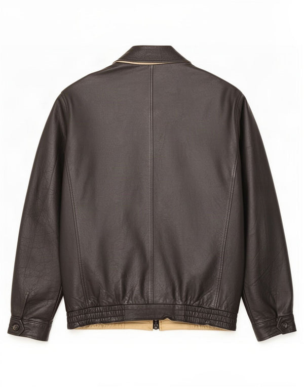 Vagrant Veste en cuir pour homme IT 52 XL Noir