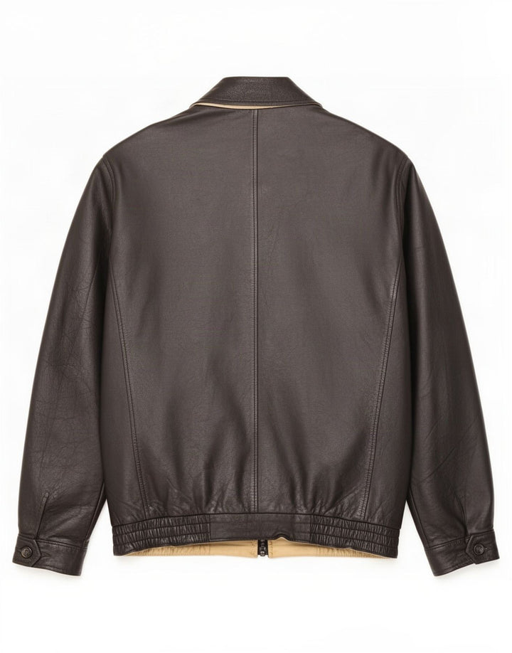 Vagrant Veste en cuir pour homme IT 52 XL Noir