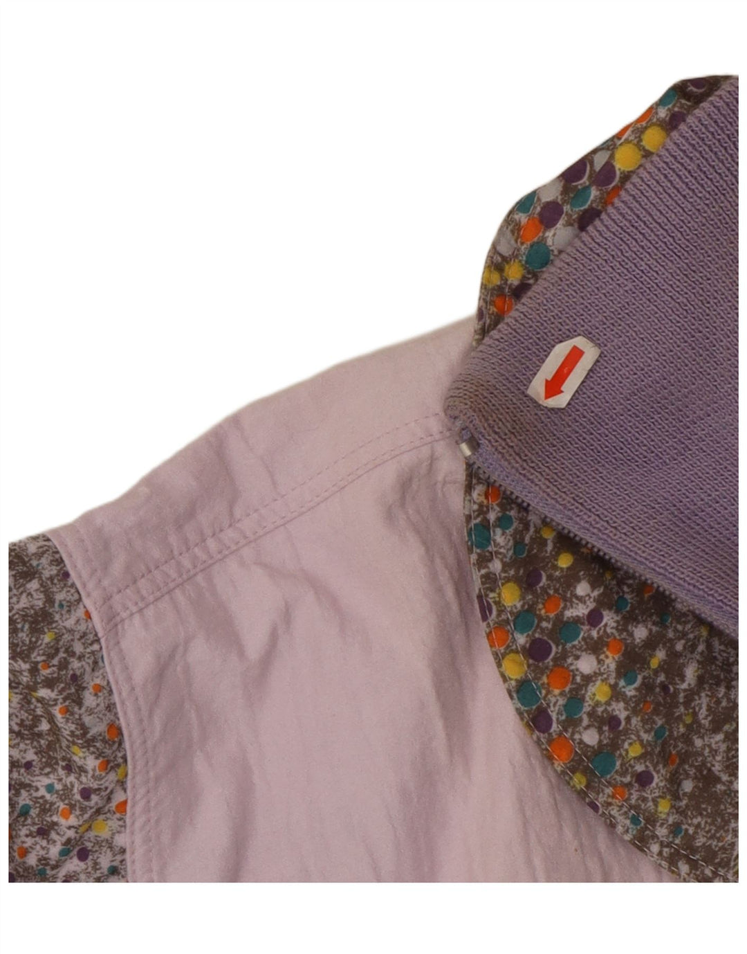 CROSS COUNTRY Veste Anorak Femme IT 44 Violet Moyen Colourblock