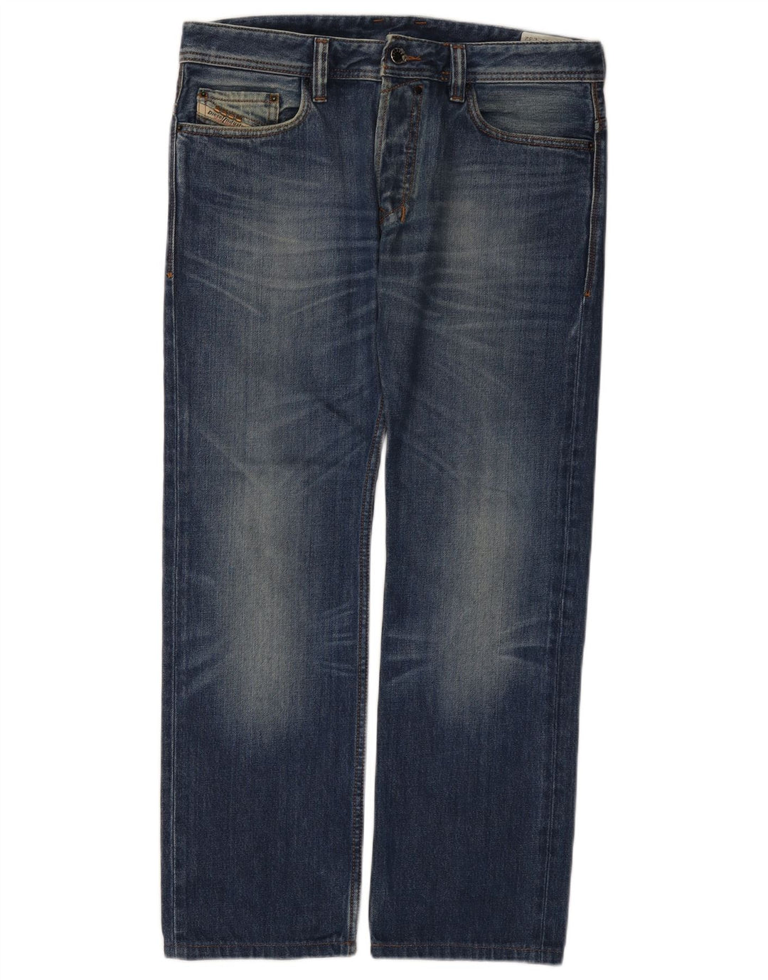 Diesel Jean Droit Safado W31 L29 Homme Bleu Coton