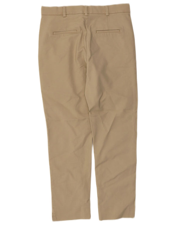 Marks & Spencer Pantalon chino autographe pour femme UK 10 Small W30 L26 Beige