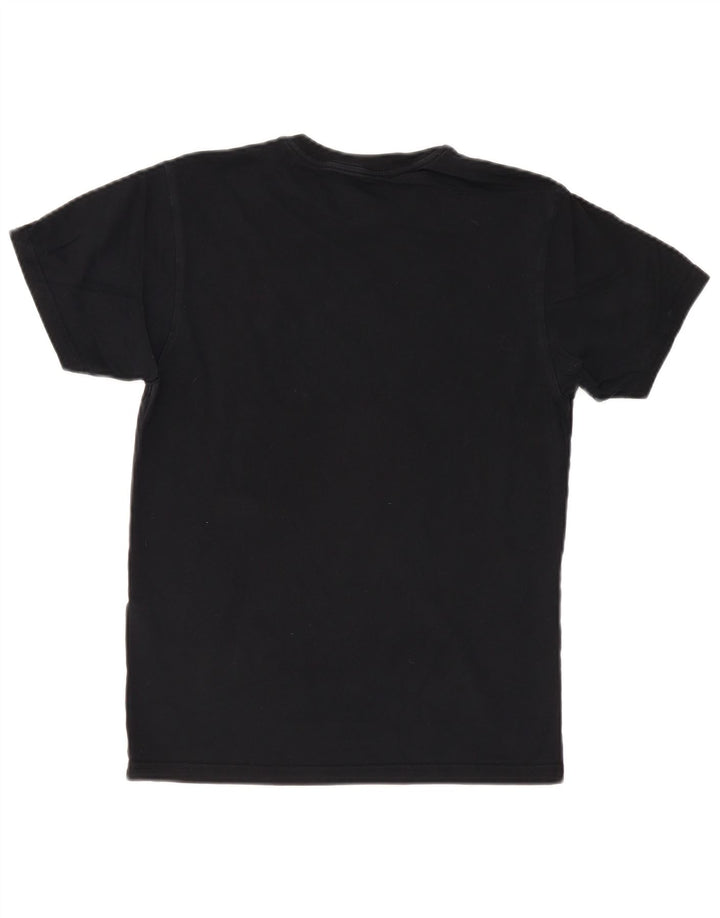 VANS T-shirt graphique coupe classique pour hommes, petit coton noir