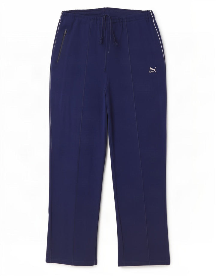 Puma Pantalon de Survêtement Homme Large Bleu Polyamide