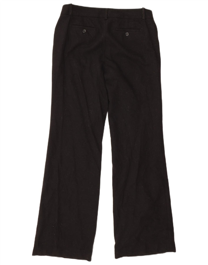 J. CREW Pantalon décontracté bootcut coupe basse pour femme US 6 Medium W30 L32 Noir
