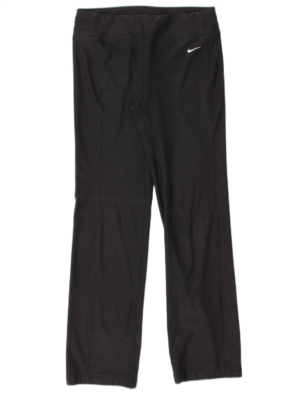 Pantalon de survêtement Nike Dri Fit pour femme UK 10 Small Noir Polyester