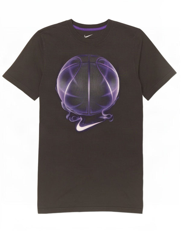 Nike T-shirt graphique coupe standard pour homme, petit, gris