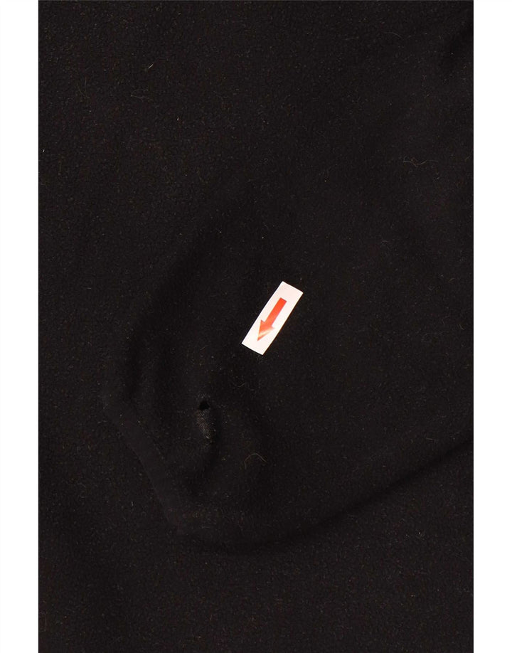 Canterbury Pull Polaire Col Zippé Homme Noir Moyen Polyester