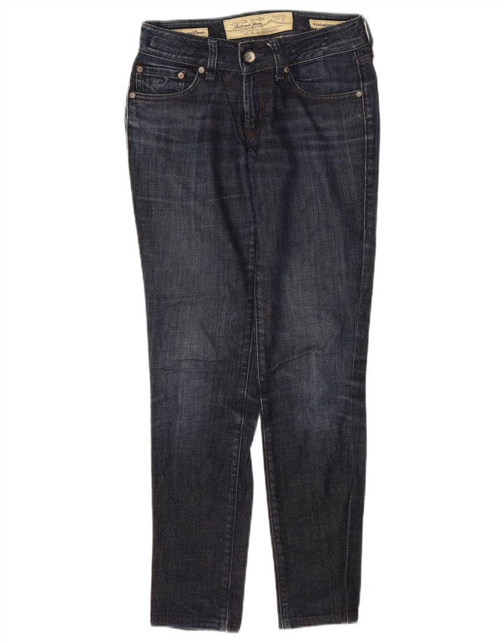 Jacob Cohen Jean Slim Femme W27 L28 Bleu Coton