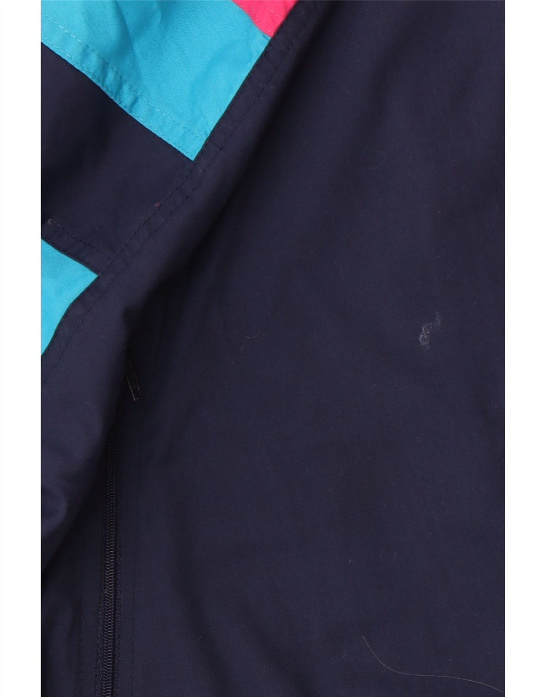 LEOPARD Veste de Survêtement Homme XL Bleu Marine Colorblock Polyester