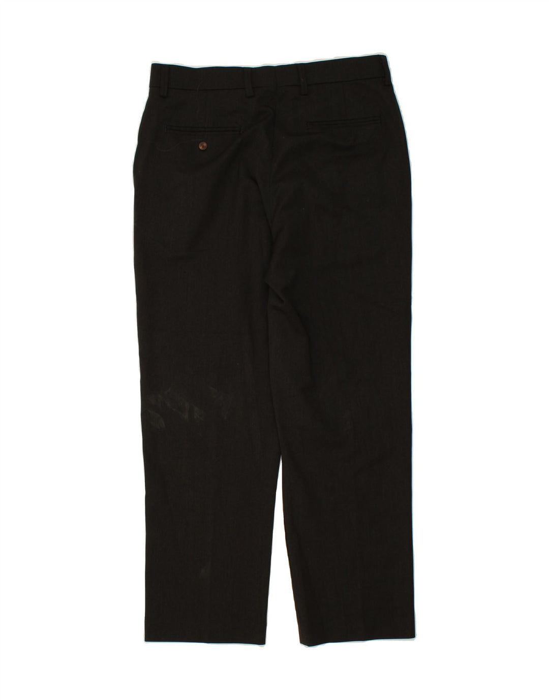 ORVIS Mens Straight Suit Trousers W34 L30  Grey Polyester Vintage Orvis and Second-Hand Orvis from Messina Hembry 