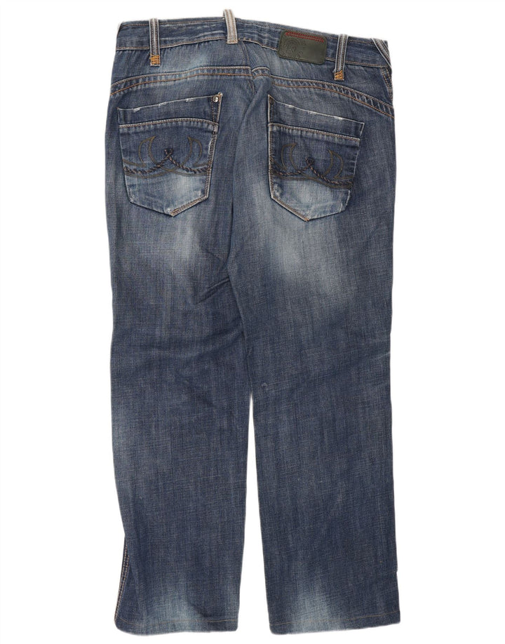 Datch Jean droit vieilli homme W36 L30 bleu marine coton