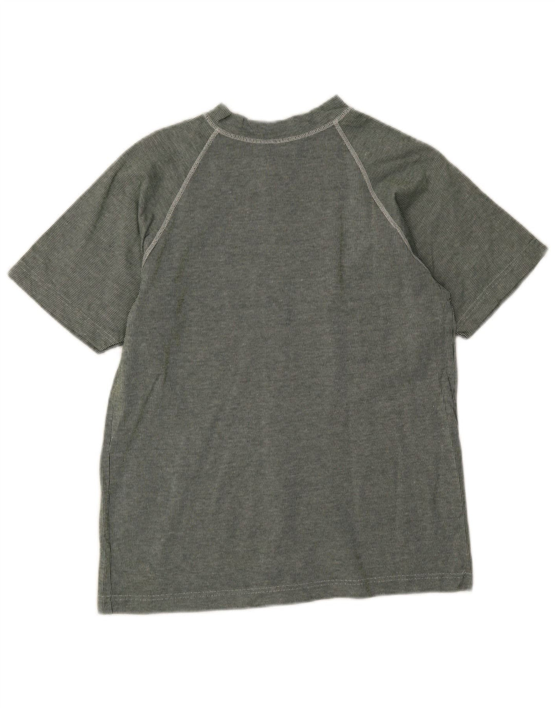 Benetton Haut En Jersey Petite Rayure Verte Homme