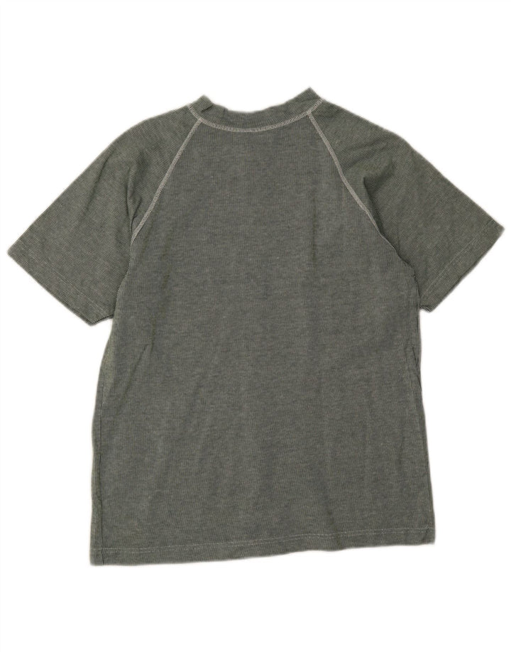 Benetton Haut En Jersey Petite Rayure Verte Homme