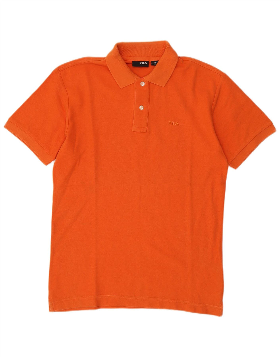 Fila Polo Homme Petit Orange Coton