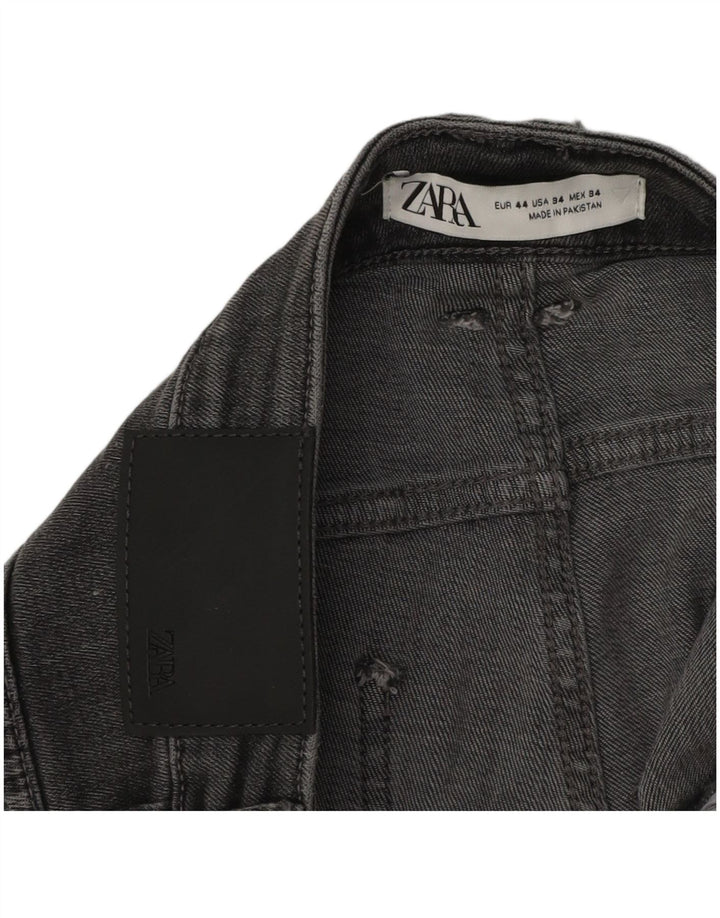 Zara Jean skinny pour homme EU 44 Large W34 L31 Gris