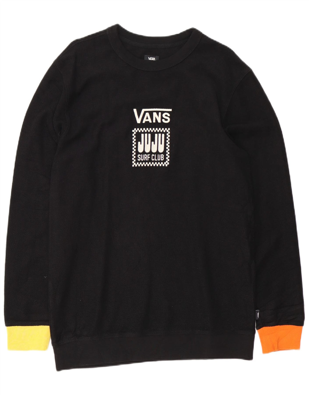 Vans Sweat-shirt graphique pour homme en coton noir moyen