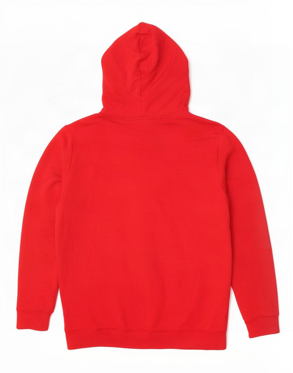 Adidas Pull à capuche pour homme en coton rouge Large