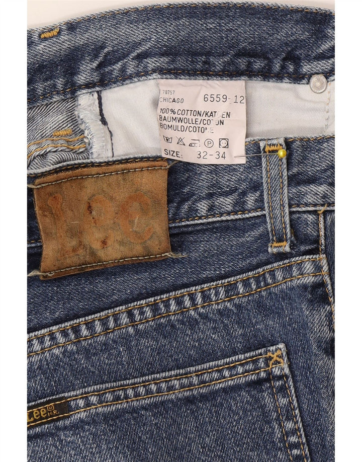 Lee Jean droit homme W32 L30 bleu coton