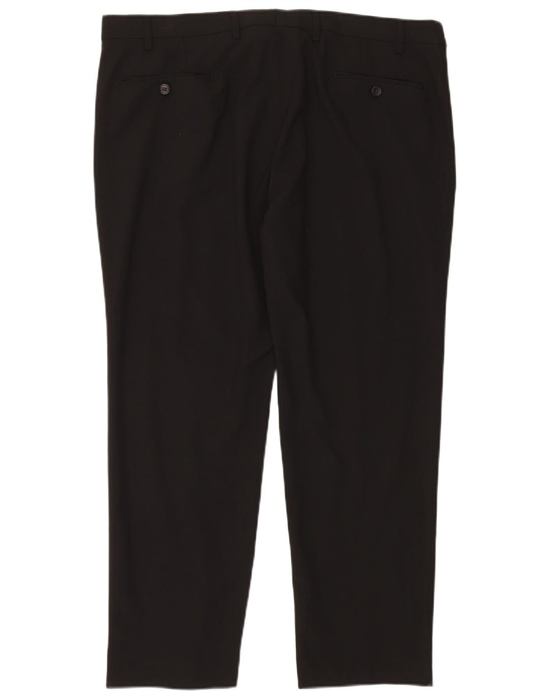RALPH LAUREN Pantalon de Costume Droit Homme W40 L29 Noir Polyester