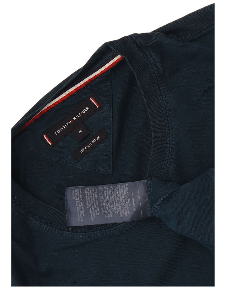 Tommy Hilfiger T-Shirt Homme Bleu Marine Moyen Coton