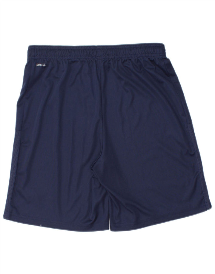 PUMA Short de sport pour hommes, petit, bleu marine