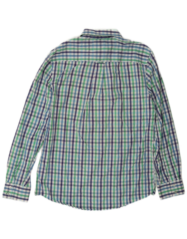 Crew Clothing Chemise coupe classique pour homme en coton vichy multicolore moyen