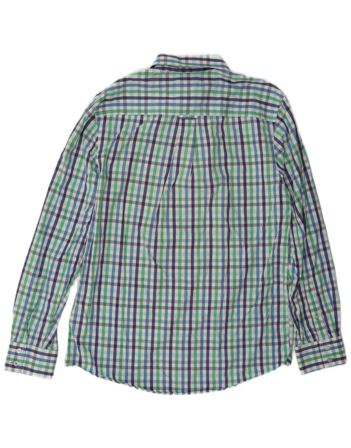 Crew Clothing Chemise coupe classique pour homme en coton vichy multicolore moyen