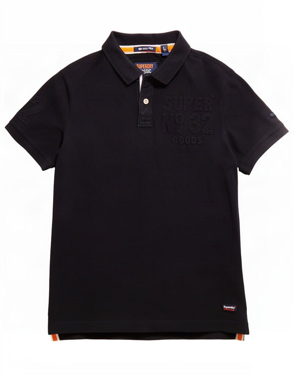 Superdry Polo Graphique Homme Grand Bleu Marine