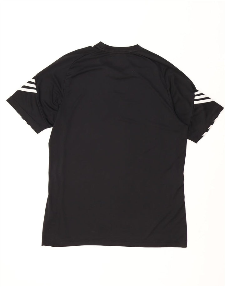 Adidas Hommes Climalite Graphic T-Shirt Haut Grand Noir Polyester