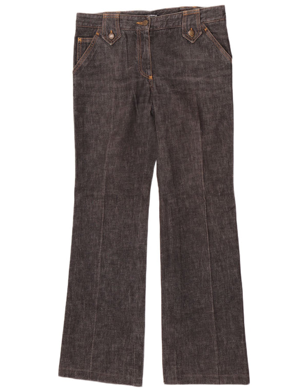 Dolce & Gabbana Jean évasé pour femme IT 44 Medium W32 L33 Coton gris