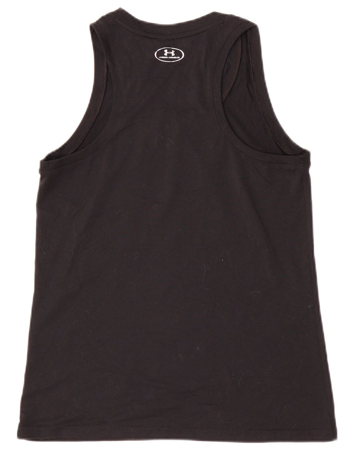 UNDER ARMOUR Débardeur pour femme UK 8 Small Noir